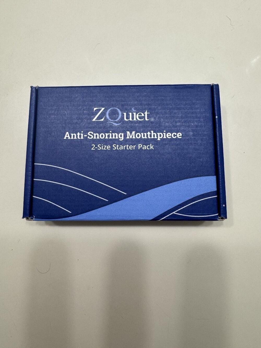ZQUIET ANTI-SNORING MOUTHPIECE 2 Sizes . 2 Boxes Available